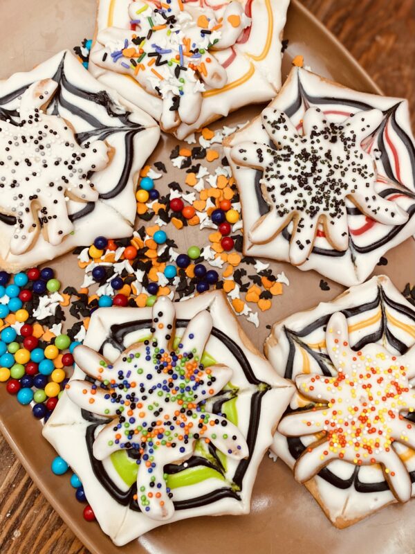Spider Sugar Cookies