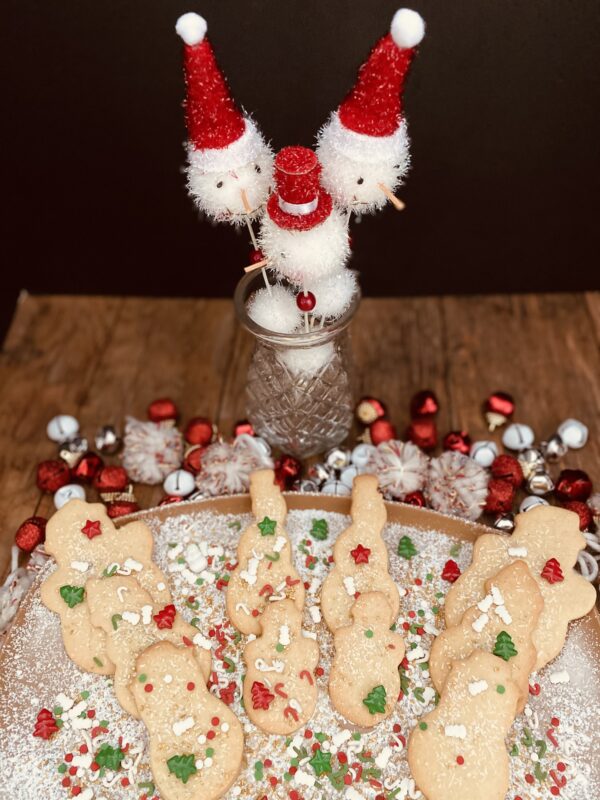 Snow Man Cookie Kit